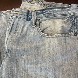 American Eagle men’s bootcut jeans in Light wash